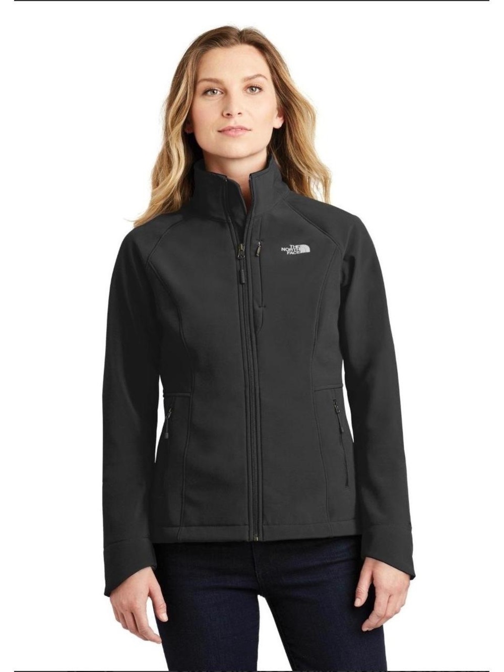 The North Face Women's Black Soft Shell Jacket, Size Medium